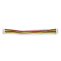 50 шт - Кабель силіконовий Micro JST SH1.0 F 8pin - Micro JST SH1.0 F 8pin 32AWG (100 мм)