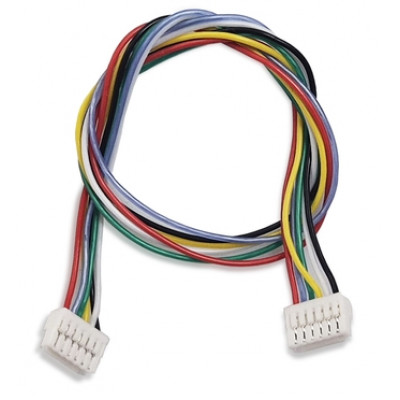 50 шт - Кабель силіконовий Micro JST-GH F 6 pin - Micro JST-GH F 6 pin (200 мм)