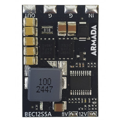 Регулятор живлення для дрона ARMADA BEC 12S 6-55В - UBEC 5В/8В/12В 5A