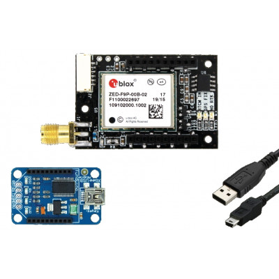 Модуль GPS RTK ArduSimple SimpleRTK2B Lite ZED-F9P