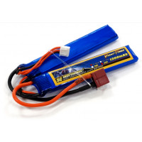 Аккумулятор для страйкбола Giant Power (Dinogy) Li-Pol 1300 мАч 7.4 В 96x18x7,5 мм T-Plug 25C