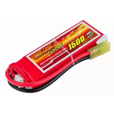 Акумулятор для радіокерованої моделі Dinogy Li-Pol 1500 мАг 7.4 В 90x30x14 мм Mini Tamiya 30C