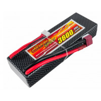 Аккумулятор для радиоуправляемой машинки Dinogy Li-Pol 3600 мАч 11.1 В Hardcase 138x46x25 мм T-Plug 30C