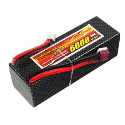 Аккумулятор для радиоуправляемой машинки Dinogy Li-Pol 6000 мАч 14.8 В Hardcase 41x40x138 мм T-Plug 30C