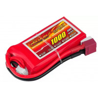 Акумулятор для радіокерованої моделі Dinogy Li-Pol 1000 мАг 11.1 В 68x35x18 мм T-Plug 30C