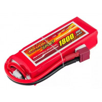 Акумулятор для радіокерованої моделі Dinogy Li-Pol 1800 мАг 11.1 В 84x35x24 мм T-Plug 30C