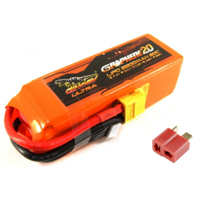 Аккумулятор для радиоуправляемой модели Dinogy G2.0 Li-Pol 2200 мАч 14.8 В 4S T-Plug 80C