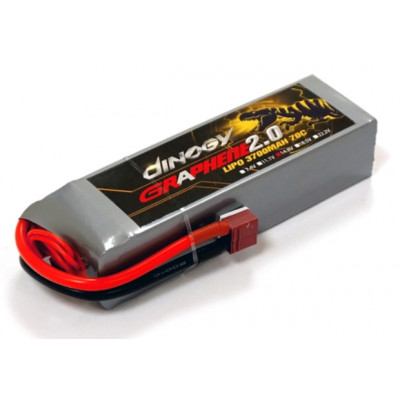Аккумулятор для квадрокоптера Dinogy G2.0 Li-Pol 3700 мАч 14.8 В 150x45x30 мм T-Plug 70C