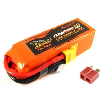 Аккумулятор для радиоуправляемой модели Dinogy G2.0 Li-Pol 2200 мАч 22.2 В 6S T-Plug 80C