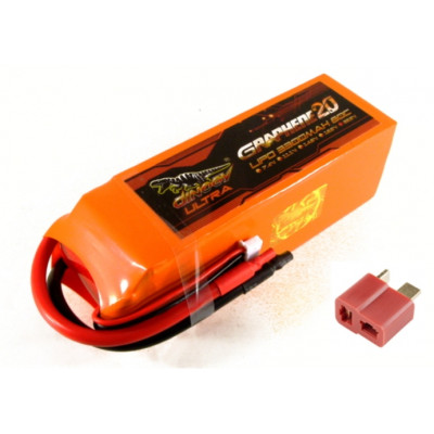 Аккумулятор для радиоуправляемой модели Dinogy G2.0 Li-Pol 3300 мАч 22.2 В 6S T-Plug 80C