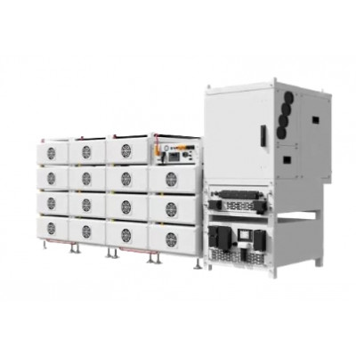 Гібридний інвертор Deye SUN-125K-PCS01HP3 BOS-B (125 кВт, 3 фази, HV, WiFi)