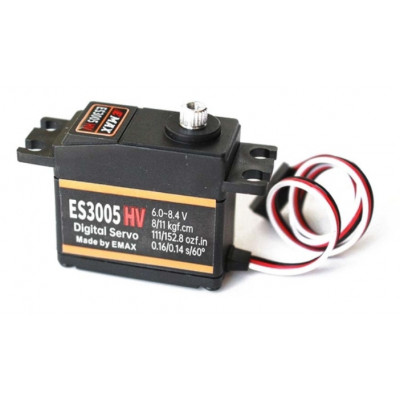 Сервопривід стандарт 43г Emax ES3005HV 11кг/0.11сек/8.4В 23T цифровий