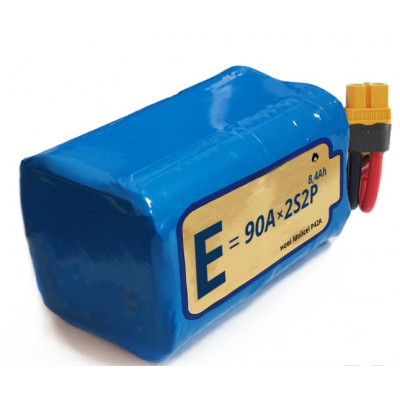 Батарея Energy Life Li-Ion 2S2P 21700-P42A 10AWG T-Plug Female (002)
