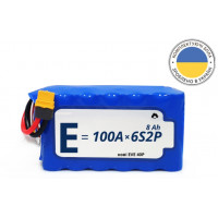 Аккумуляторная батарея 6S2P Energy Life 8000 мАч EVE 21700-40P Li-Ion 12AWG XT60-F (001)