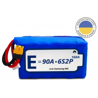 Аккумуляторная батарея Energy Life Li-Ion 6S2P 21700-50S 12AWG XT60-F (001)