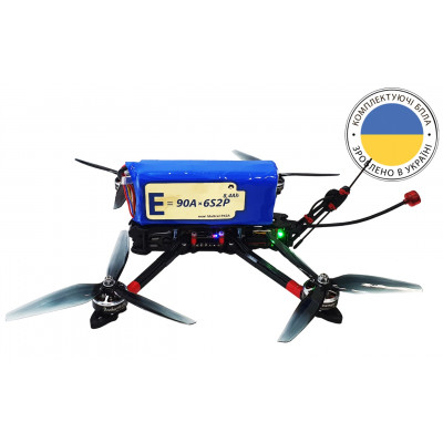Акумуляторна батарея для дрона 6S2P Energy Life 8400мАг 90A Moliсel 21700-P42A Li-Ion (горизонтальна збірка)