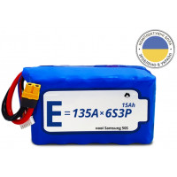 Аккумуляторная батарея Energy Life Li-Ion 6S3P 21700-50S 12AWG XT60-F (002)