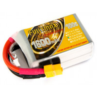 Акумулятор Fullymax 14.8V 1600mAh Li-Po 4S 100C XT60 (180-220mm FPV Drone)