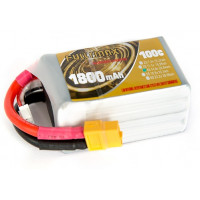 Акумулятор Fullymax 14.8V 1800mAh Li-Po 4S 100C XT60 (180-220mm FPV Drone)