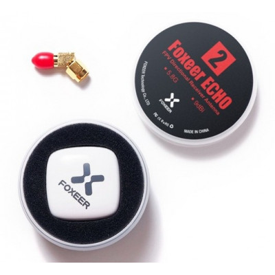 Антена 5,8 ГГц Foxeer Echo 2 RHCP SMA (білий)