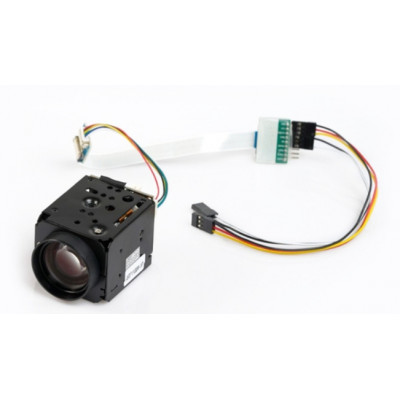 Камера аналогова 116г Foxeer 700TVL CCD 10x зум з PWM керуванням