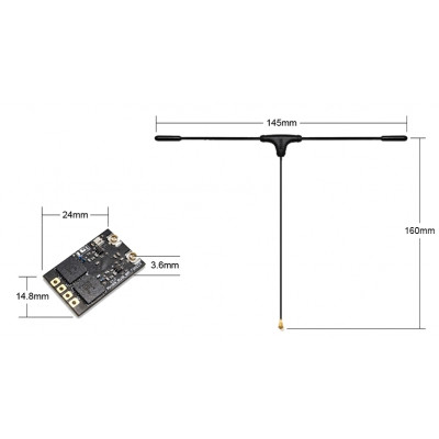 Приймач Foxeer ELRS 868-915MHz Diversity