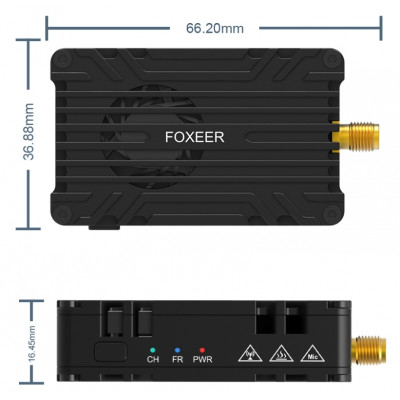 Відеопередавач Foxeer Reaper Infinity 4.9-6.0GHz 80 каналів 10W
