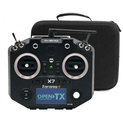Апаратура управління FrSky Taranis Q X7 ACCESS із сумкою (чорний)