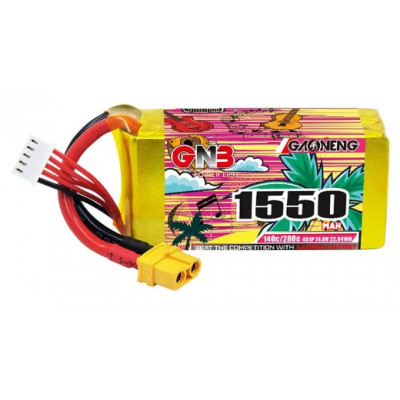 Акумулятор GNB 14.8V 1550mah 140C 4S1P XT60U