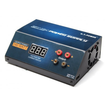 Блок живлення GT Power 16A/240W 15В для зарядних пристроїв