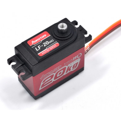 Сервопривод стандарт 60г Power HD LF-20MG 360° 20кг/0.16сек цифровий