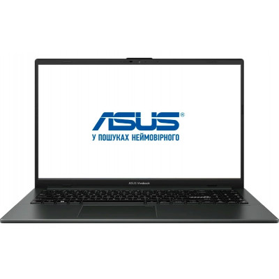 Ноутбук Asus Vivobook Go 15 L1504FA-BQ1966, 15.6" Full HD, AMD Ryzen 3 7320U до 4.1 ГГц, 8 ГБ, SSD 512 ГБ, AMD Radeon 610M, Free Dos, чорний Ноутбук Asus Vivobook Go 15 L1504FA-BQ1966, 15.6" Full HD, AMD Ryzen 3 7320U до 4.1 ГГц, 8 ГБ, SSD 512 ГБ, AMD Radeon 610M, Free Dos, чорний