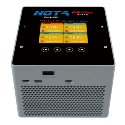 Зарядний пристрій HOTA F6 Ultra (AC 500W/ DC 1000W)