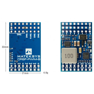 Конвертер радіокерування Matek CRSF-PWM-B 8 каналів