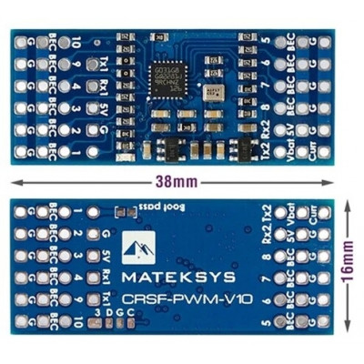 Конвертер радіокерування Matek CRSF-PWM-V10