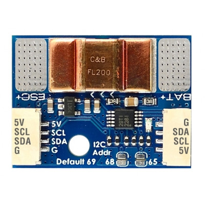 Датчик струму та напруги Matek I2C-INA-BM 204A 85V I2C