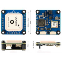Приймач GPS Matek M10-L4-3100 з компасом та СAN-хабом