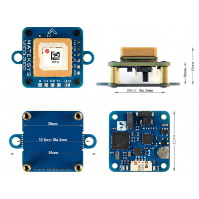 Приймач GPS Matek M10Q-3100 з компасом