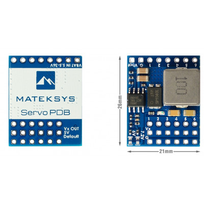 Регулятор живлення Matek BEC 5-8,2В SVPDB-8S для сервоприводів
