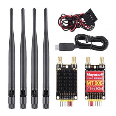 Модеми комплект 2 шт Mayatech MT900 915MHz 1W для Pixhawk