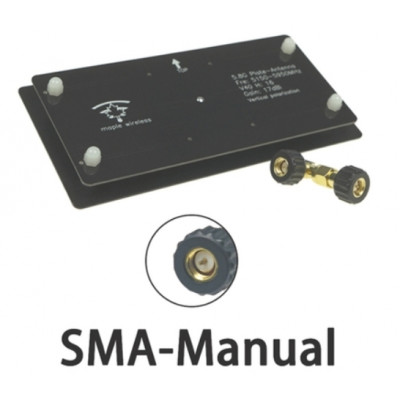 Антена 5.5GHz Maple патч 17dB SMA