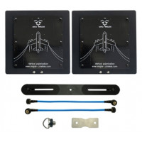 Антени 5.5GHz 2шт Maple патч 21dB RP-SMA комплект
