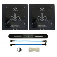 Антени 5.5GHz 2шт Maple патч 21dB SMA комплект