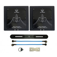 Антени 4.9GHz 2шт Maple патч 21dB RP-SMA комплект