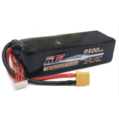 Аккумулятор Dinogy Li-Pol RTF 9500mAh 22.2V 6S 25C XT90