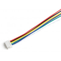 50 шт - Кабель 15см з одним конектором Micro JST GH 1.25мм F (6 pin)