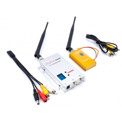 Комплект FPV TX+RX 1.2GHz 2W для передачі відеосигналу AV