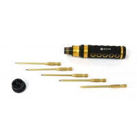 Викрутка 5в1 шестигранна RCTurn Premium 1.5/2.0/2.5/3.0/PH4+