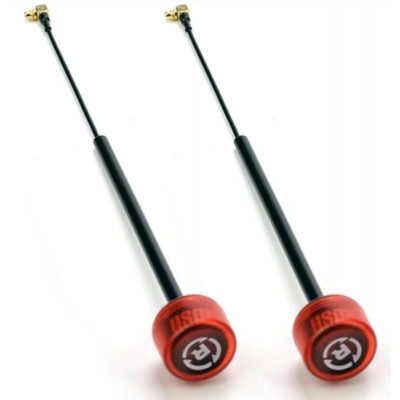 Антени 2шт RushFPV Cherry 5.8GHz MMCX Angle (RHCP, 150мм)