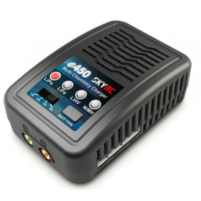 Зарядний пристрій SkyRC e450 4A/50W з/БЖ для Li-Pol/Ni-MH акумуляторів (SK-100122)